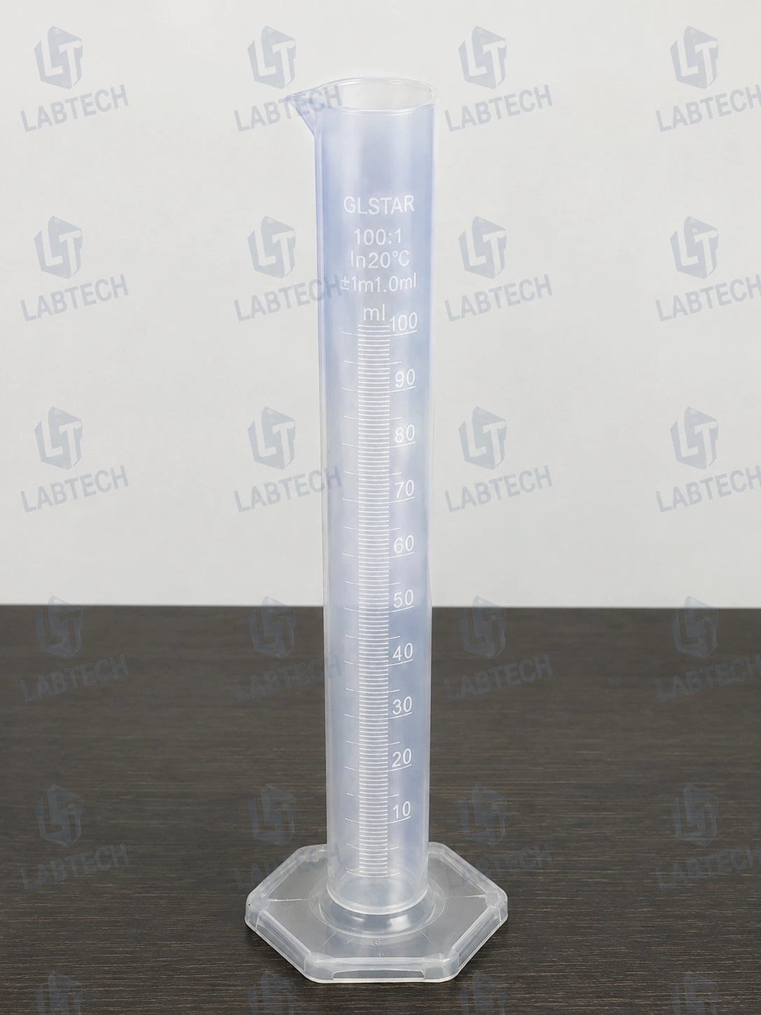 100ml Plastic Measuring Cylinder | Graduated Laboratory Measuring Cylinder
