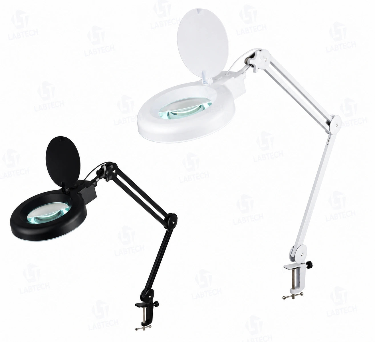 9201LED LED Magnifying Lamp – 127 mm Glass Lens, 3D/5D/8D Diopter