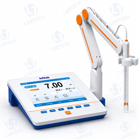Benchtop pH Meter PH-B400F – pH Range -2.000 to 20.000 pH