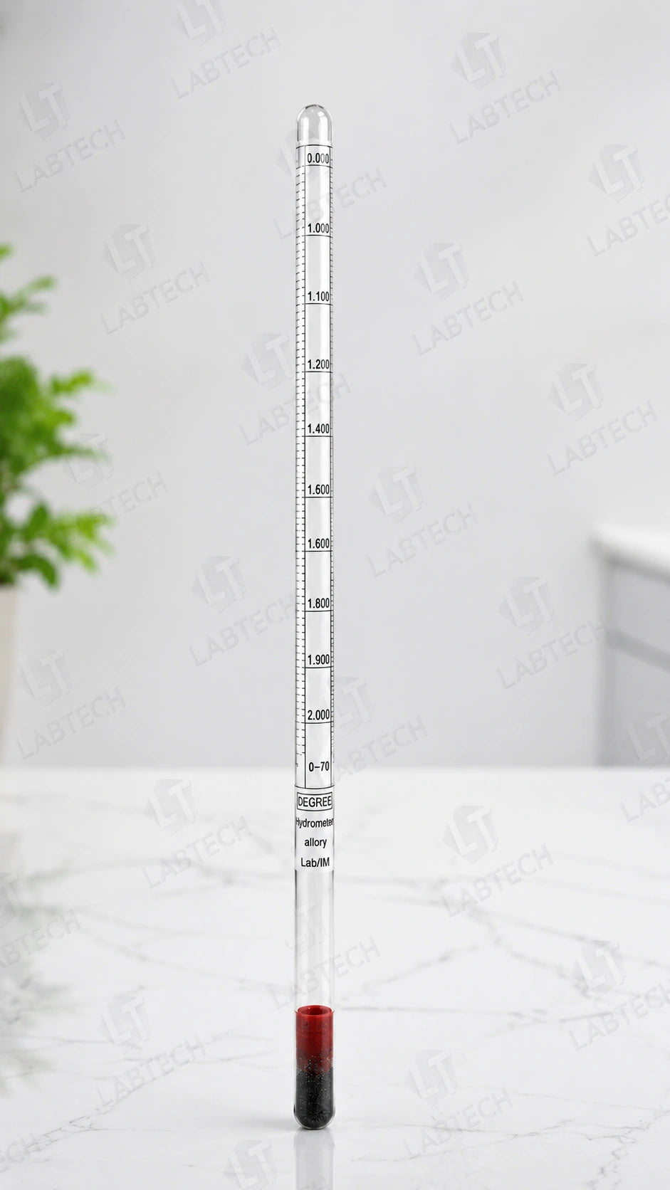 0–70 Degree Glass Hydrometer | Precision Density Meter
