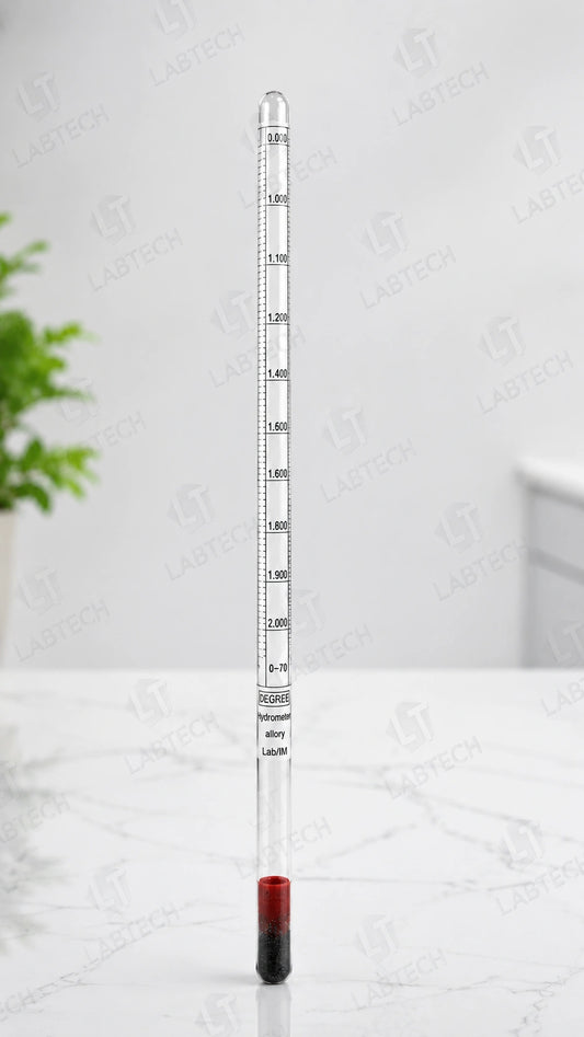 0–70 Degree Glass Hydrometer | Precision Density Meter