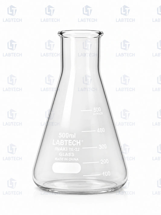 Glass Conical Flask (Erlenmeyer Flask) – Laboratory Flask (50ml–2000ml)