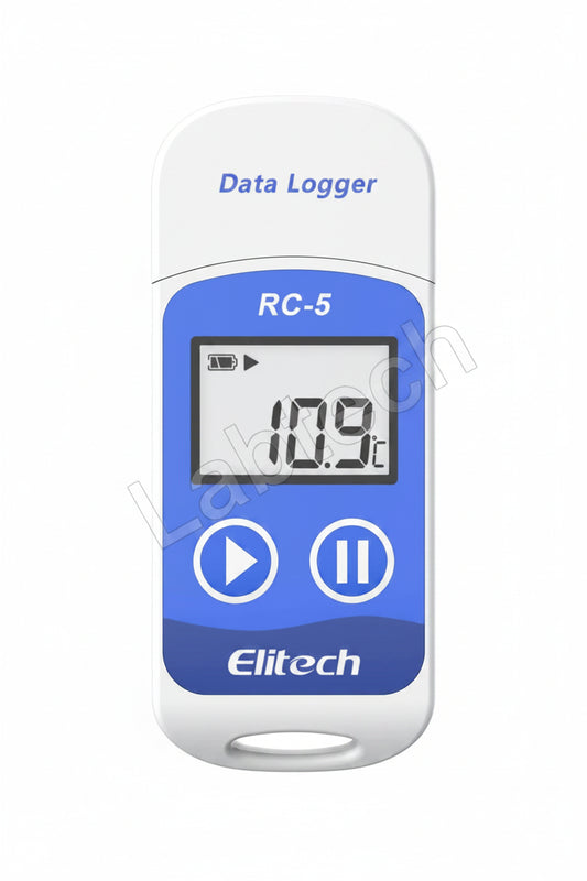 Elitech RC-5 USB Temperature Data Logger with 32000 Recording Points