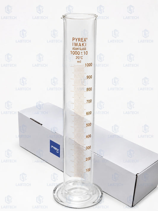 Measuring Cylinder with Hexagonal Base – Laboratory Graduated Cylinder (10ml–2000ml)