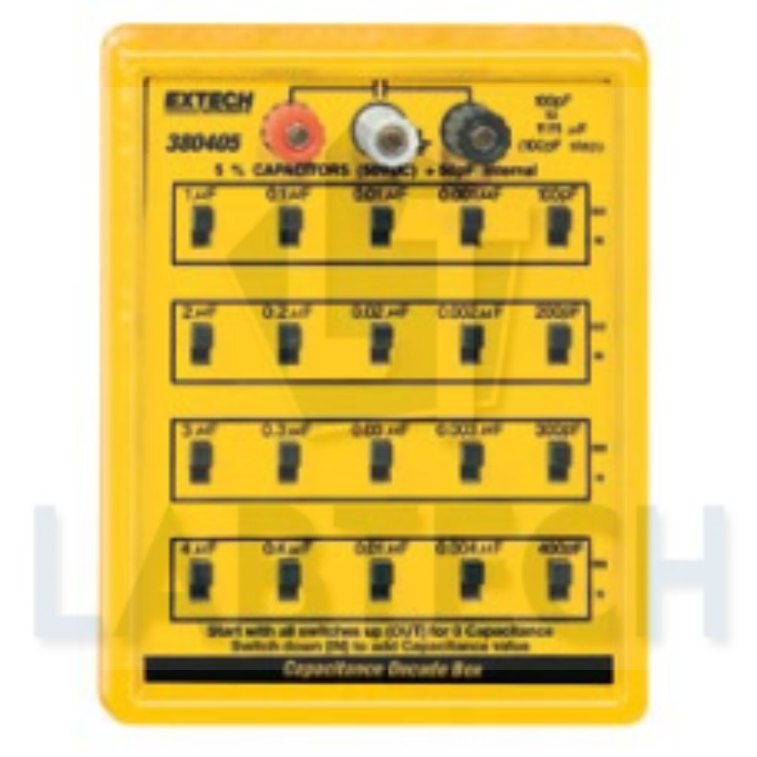 Extech 380405 Capacitance Decade Box – LABTECH Pakistan
