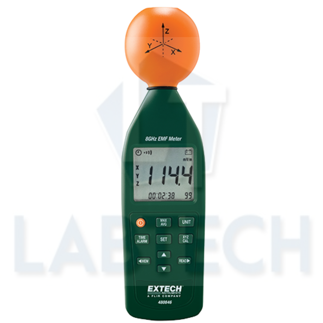 Extech 480846 8GHz RF Electromagnetic Field Strength Meter