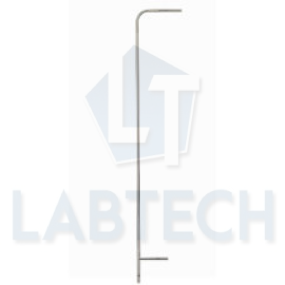 Testo 0635 2145 Stainless Steel Pitot Tube, Length 350 mm, Ø 7 mm - for Measuring Flow Velocity