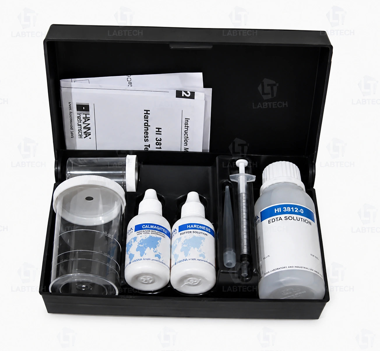 HI3812 Total Hardness Chemical Test Kit – 0 to 300 mgL
