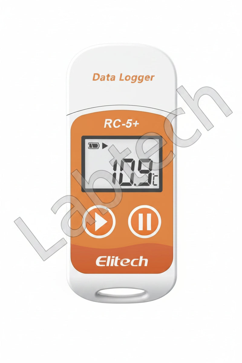 Elitech RC-5+ Reusable USB Temperature Data logger with Auto PDF Report