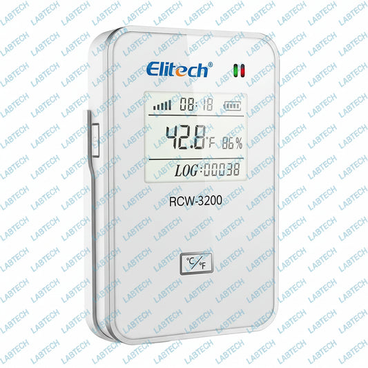 Elitech RCW-3000 & RCW-3200 WiFi 4G Wireless Temperature Humidity Data Logger and Transceiver Monitor System with Cloud and Mobile App