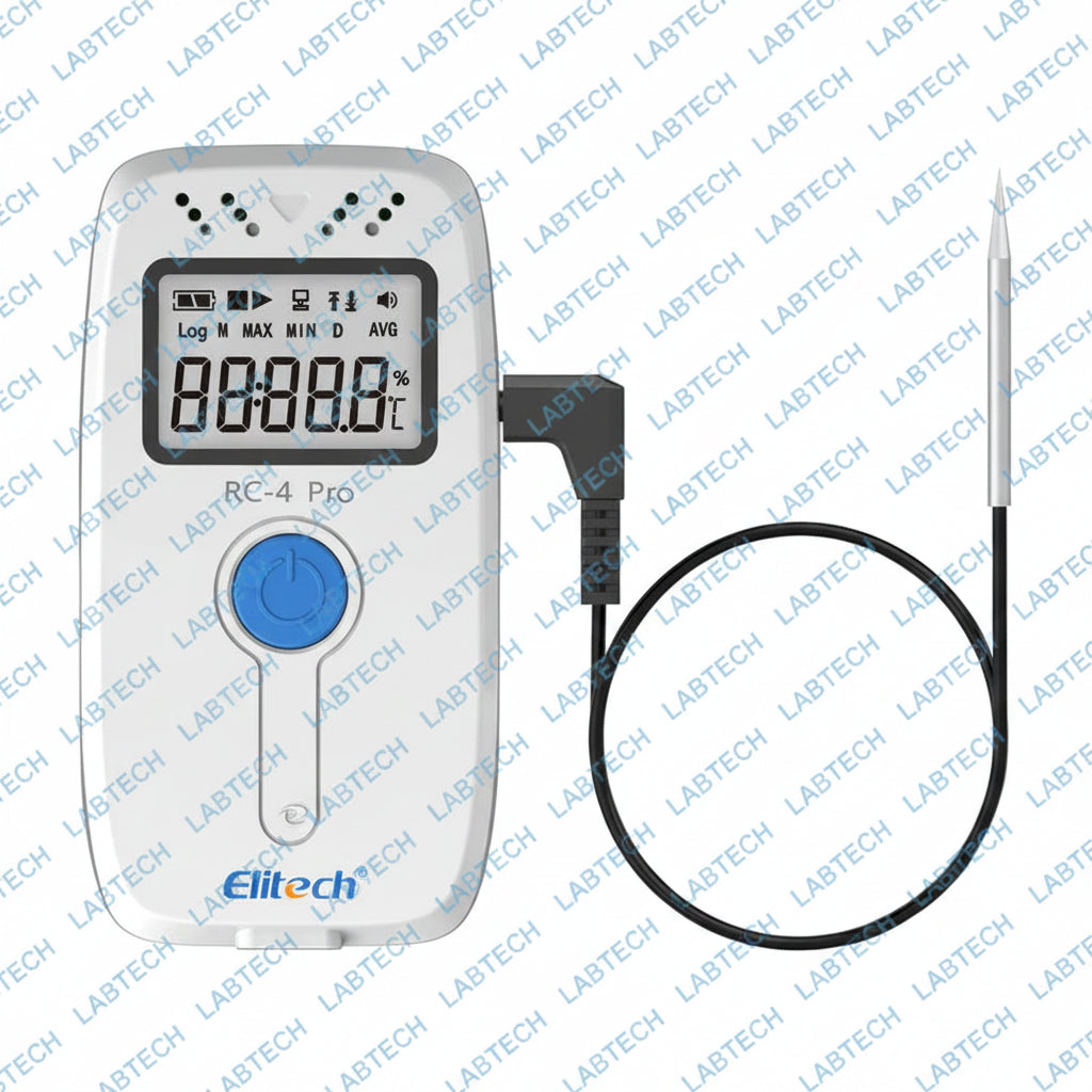 Elitech RCW-3000 & RCW-3200 WiFi 4G Wireless Temperature Humidity Data Logger and Transceiver Monitor System with Cloud and Mobile App