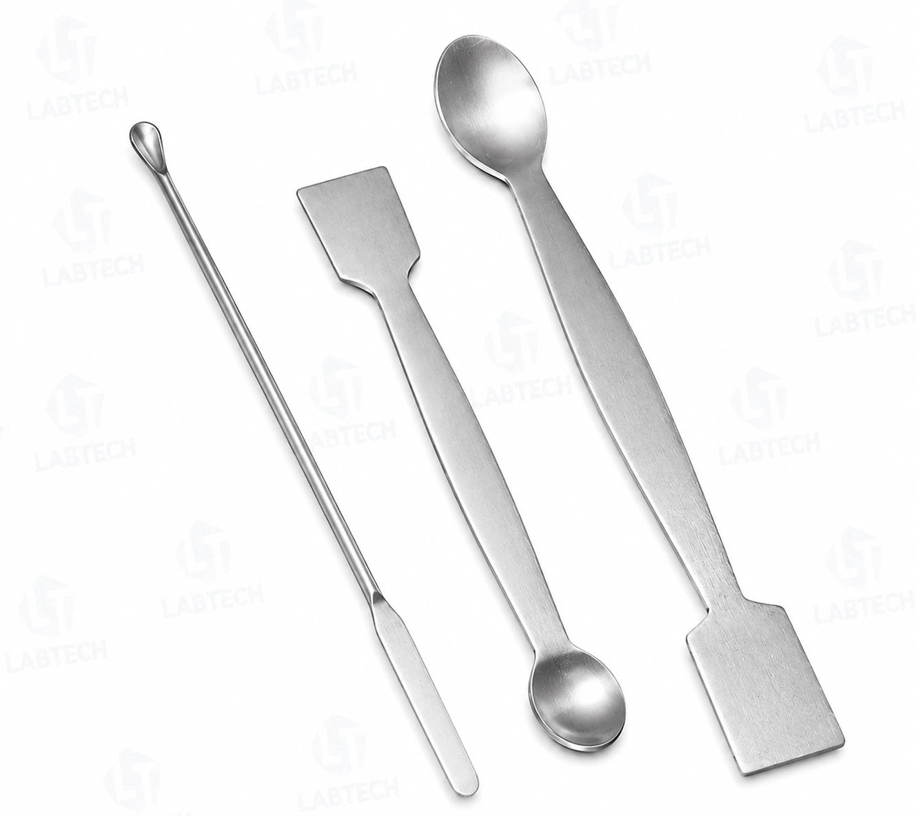 Stainless Steel Laboratory Spatula Set