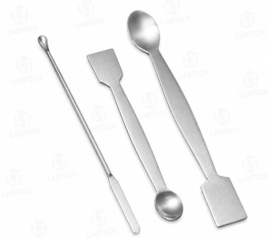 Stainless Steel Laboratory Spatula Set