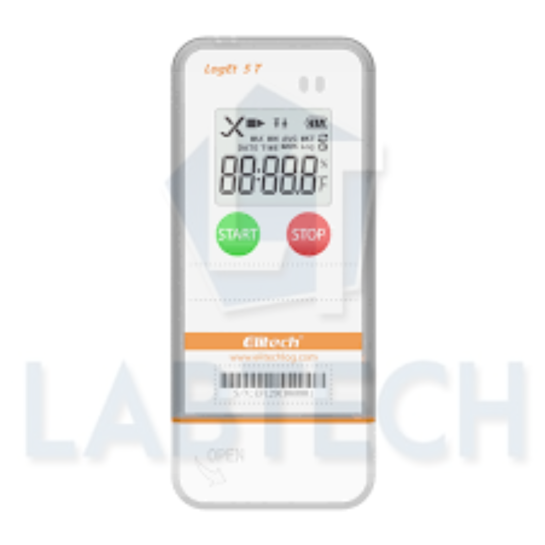 Elitech USB Digital Temperature Humidity Data Logger with Shadow Data Reusable Recorder 32000 Points , Auto PDF/ CSV Report, for Windows/MacOS, Refrigerator Thermometer LogEt5TH
