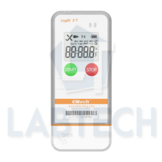 Elitech USB Digital Temperature Humidity Data Logger with Shadow Data Reusable Recorder 32000 Points , Auto PDF/ CSV Report, for Windows/MacOS, Refrigerator Thermometer LogEt5TH