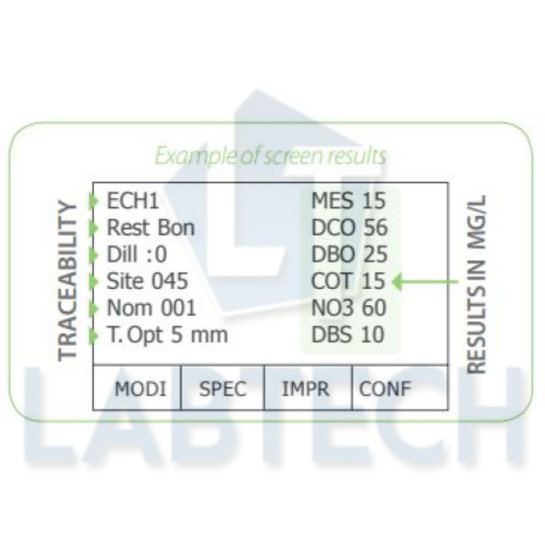 BOD COD Spectrophotometer