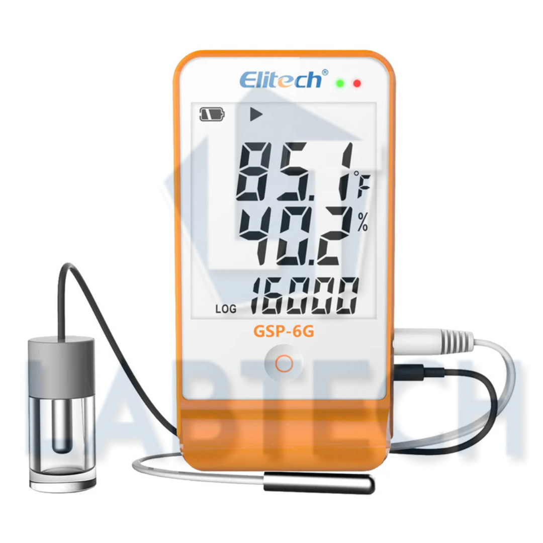 Elitech Humidity Sensor Elitech GSP6 Temperature & Humidity Datalogger – LABTECH Pakistan