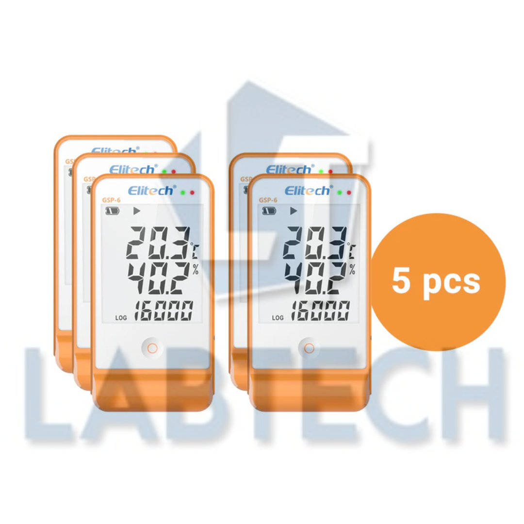 Elitech GSP6 Temperature & Humidity Datalogger