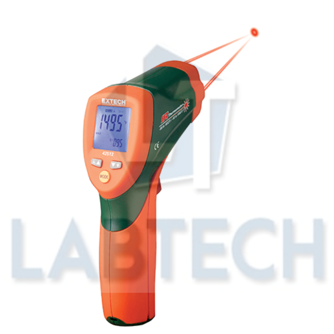 Extech 42512 Dual Laser InfraRed Thermometer – LABTECH Pakistan