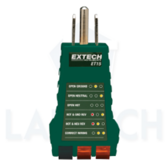 Extech ET15 Receptacle Tester