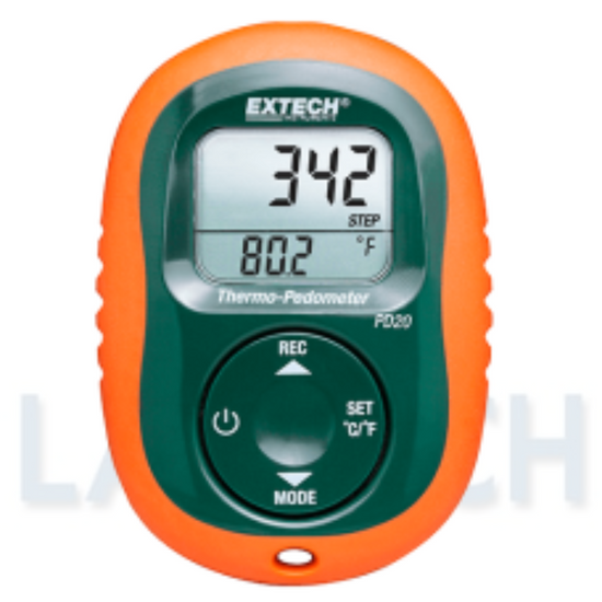 Extech PD20 Thermo-Pedometer