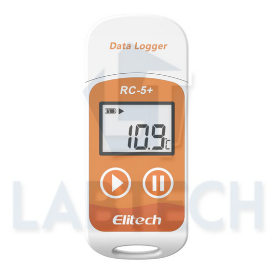 Elitech RC-5+ Reusable USB Temperature Data logger with Auto PDF Report