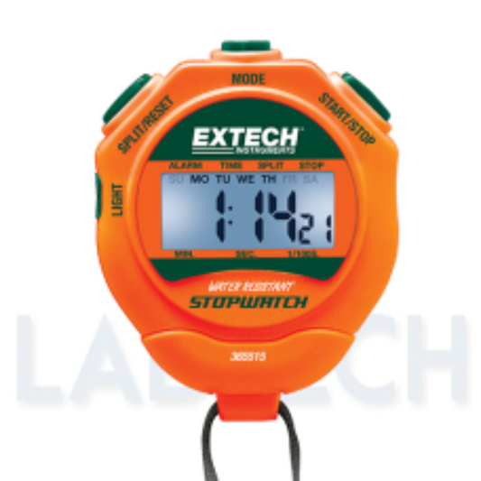 Extech 365515 Stopwatch/Clock with Backlit Display