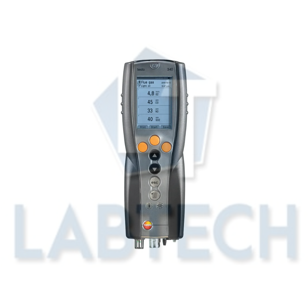 testo 340 - Flue gas analyser for use in industry