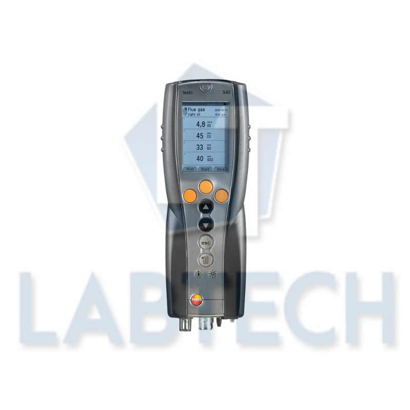 testo 340 - Flue gas analyser for use in industry