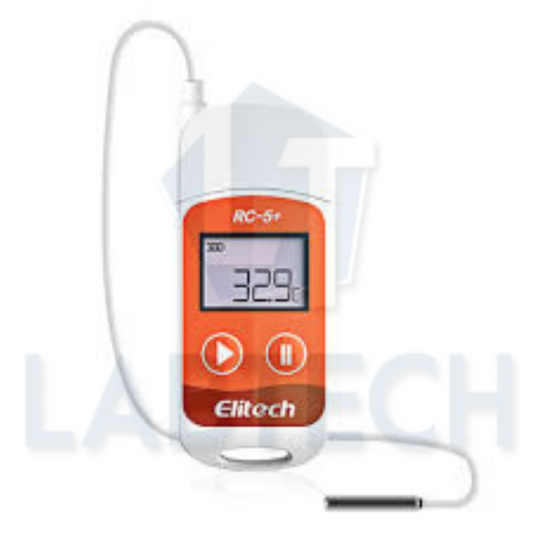 Elitech RC-5+ TE PDF USB Reusable Temperature Data Logger Internal Sensor External Probe -22℉~158℉
