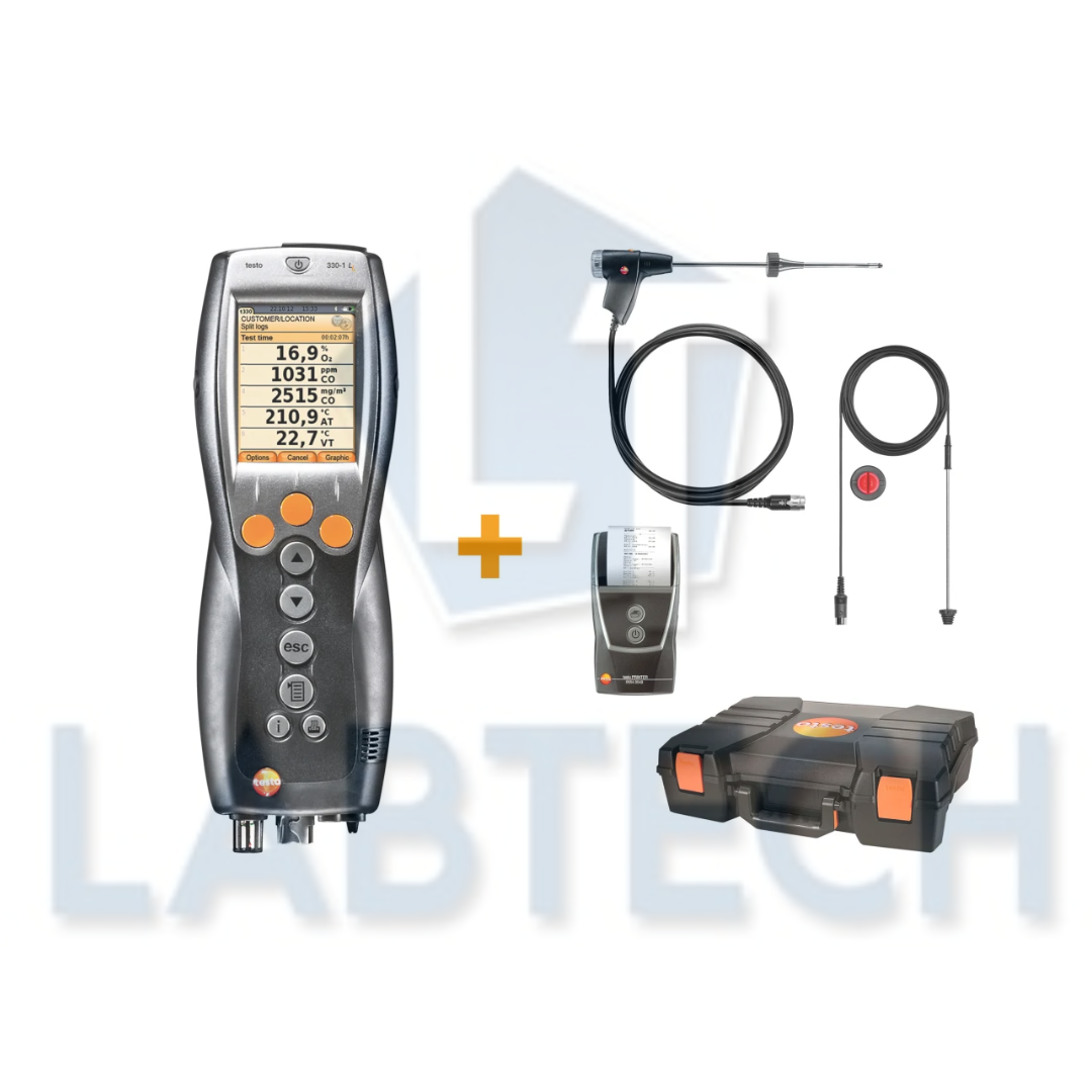 testo 330-1 LL - Flue gas analysis set with Bluetooth