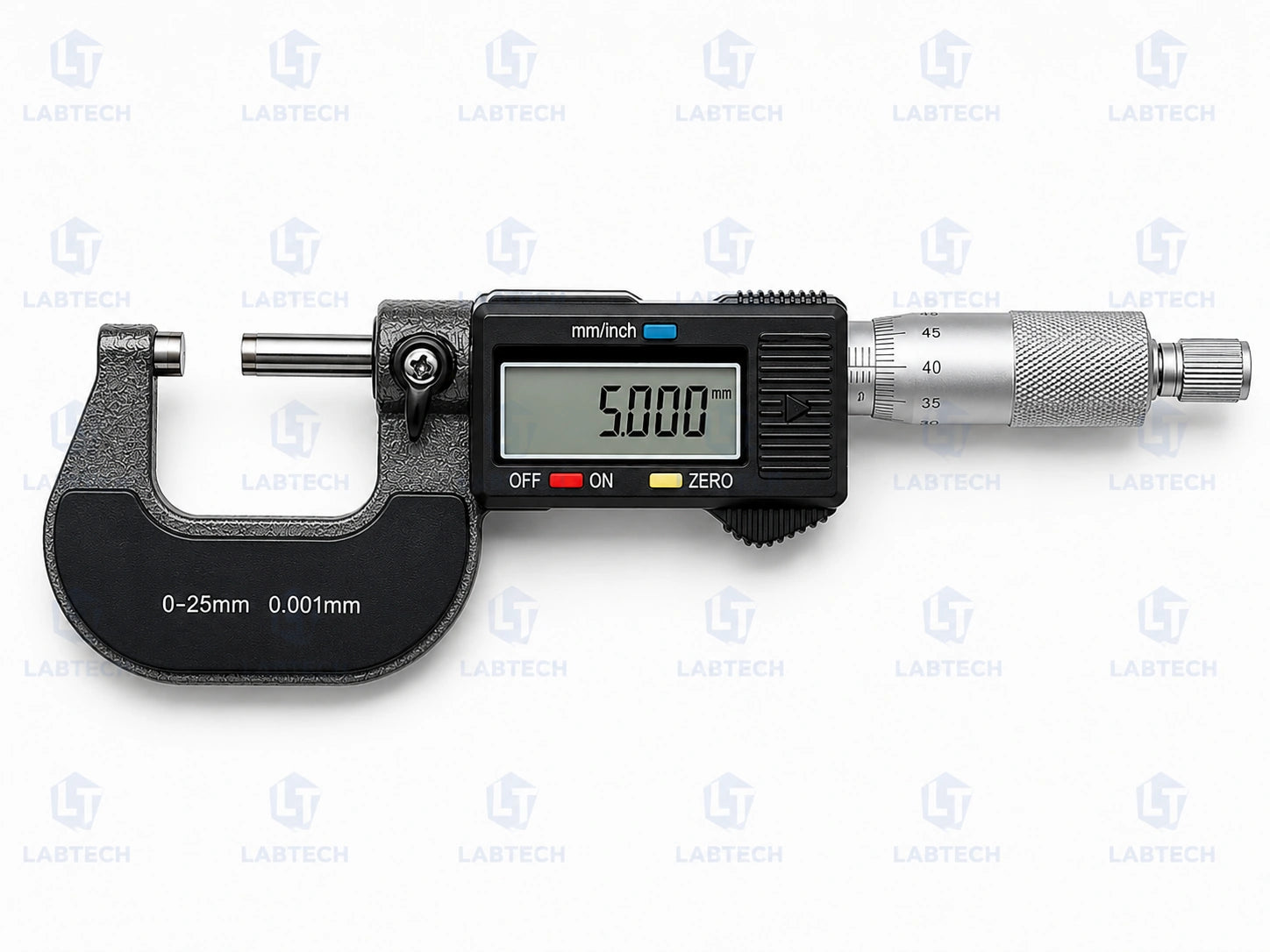 Digital Outside Micrometer (0–25mm) – LCD Electronic Precision Micrometer