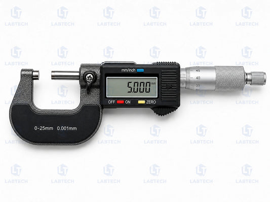 Digital Outside Micrometer (0–25mm) – LCD Electronic Precision Micrometer