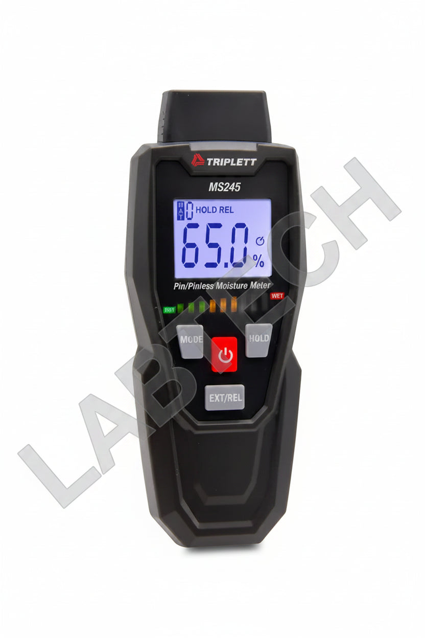 Pin/Pinless Moisture Meter with visual led moisture indicator- (MS245)